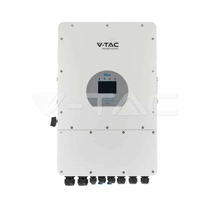 V-TAC Hybrid-Wechselrichter für Photovoltaik und Batteriespeicher